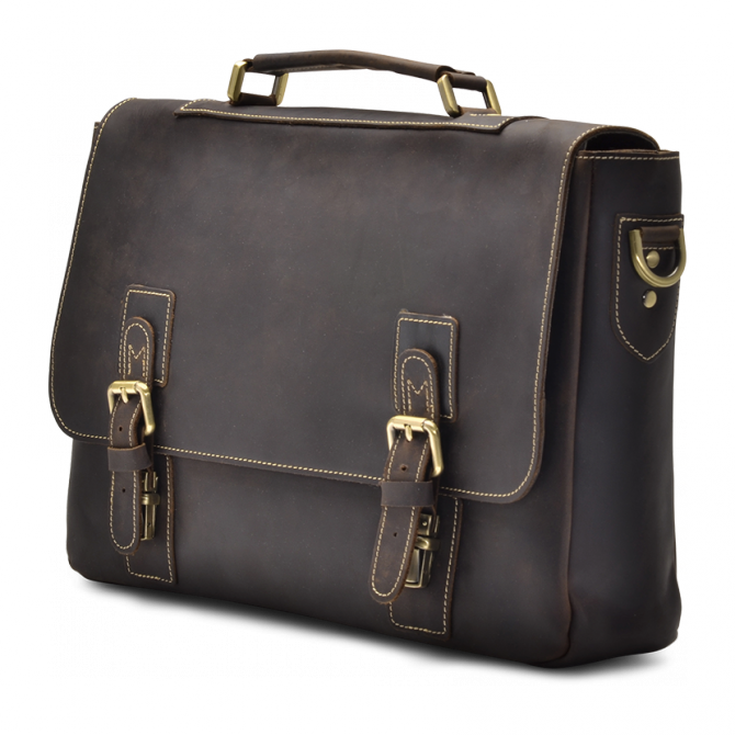 ESPRESSO MESSENGER BAG LATHAN. - 2