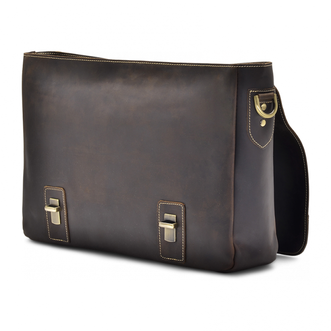 ESPRESSO MESSENGER BAG LATHAN. - 4