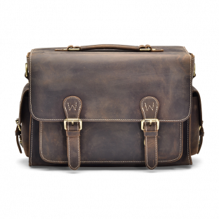 DARK WALNUT CAMERA BAG JAYLEN. - 1