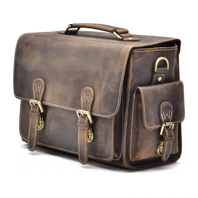 DARK WALNUT CAMERA BAG JAYLEN. - 2