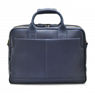 DARK BLUE SLIM BRIEFCASE