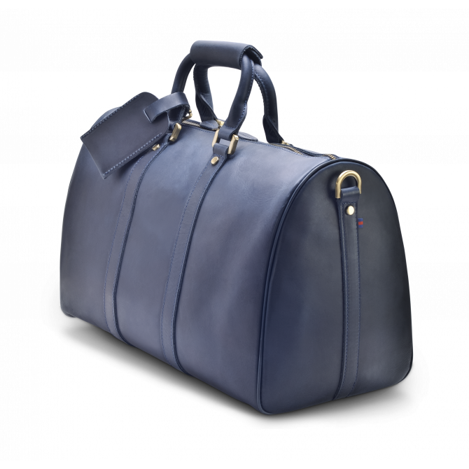 DARK BLUE WEEKEND BAG EIRIK. - 2