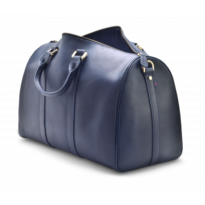 DARK BLUE WEEKEND BAG EIRIK. - 4