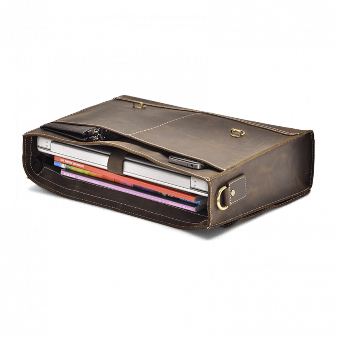 UMBER RETRO MESSENGER BAG ARLIS. - 5